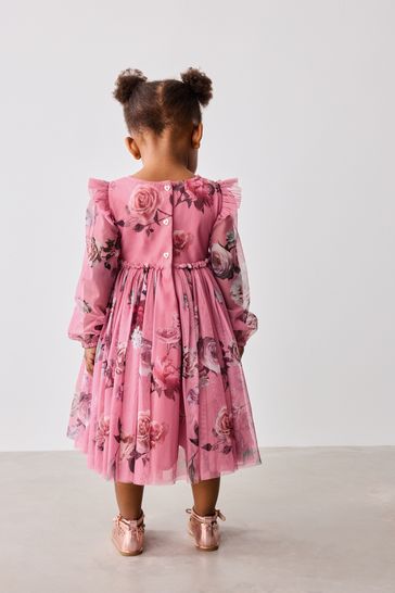 Ted baker pink floral dress hotsell