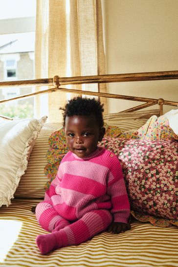Buy Knitted Baby Jumper Leggings Set 0mths 2yrs from the Laura Ashley online shop