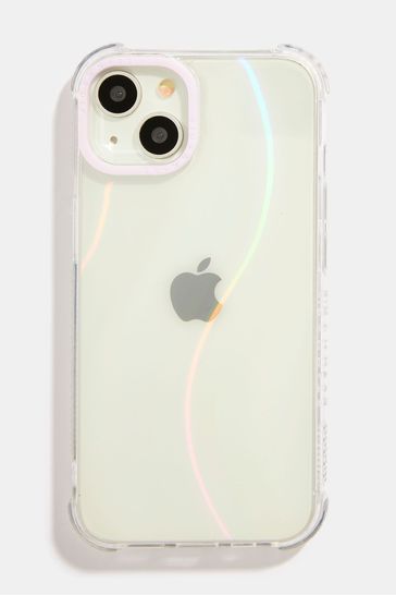 Skinnydip Holo Wave Minimal Holo Wave Shock iPhone Case