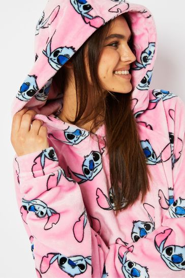 Pink stitch hoodie 2025