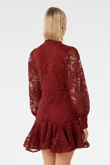 Forever new deals red lace dress