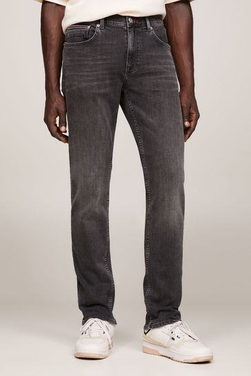 Buy Tommy Hilfiger Denton Straight Black Jeans from Next Ireland