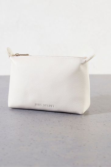 Velvet makeup deals bag