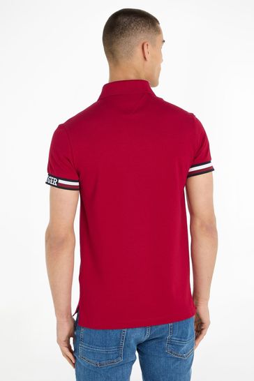 Red tommy store hilfiger top