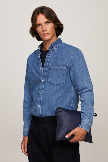 Tommy jeans quilted hooded coat online