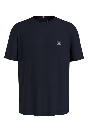 Tommy Hilfiger Blue Monogram T-Shirt