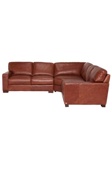 Barker and stonehouse leather corner sofa new arrivals