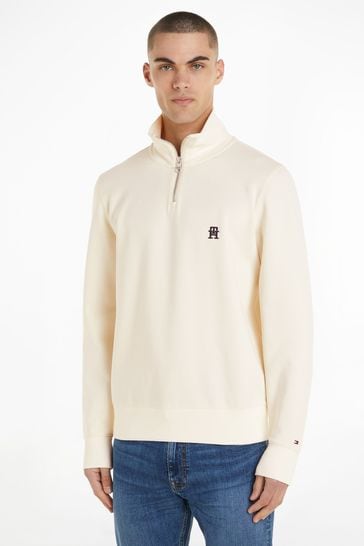 Tommy Hilfiger Monogram Cream Sweatshirt