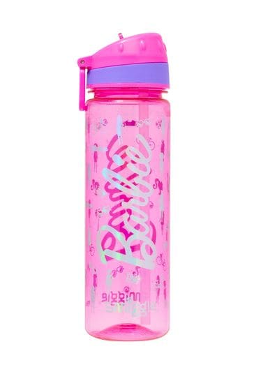 Smiggle Pink Barbie Drink Up Plastic Drink Bottle 650ml