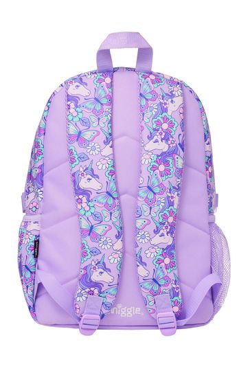 Purple smiggle backpack deals