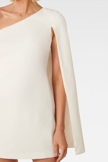 Forever New Hartley Asymmetrical Cape Mini Dress