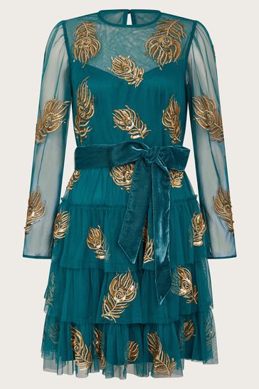 Monsoon blue deals tatiana dress