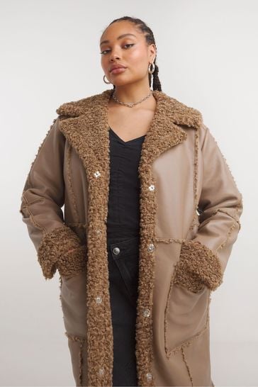 Aviator long coat store