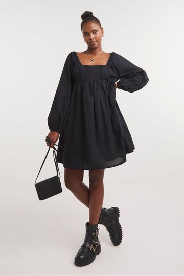 Broderie skater top dress