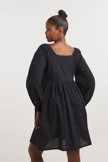 Broderie skater top dress