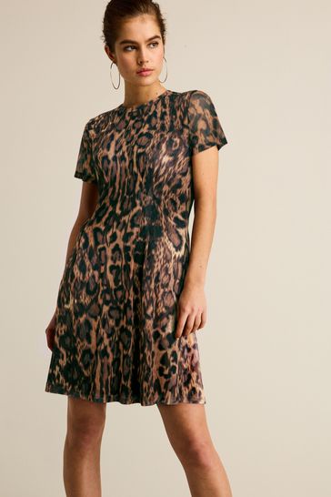 Leopard corset dress online