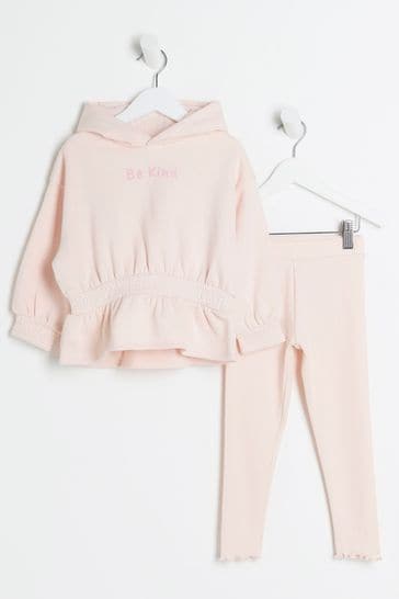 Buy River Island Pink Girls Jumper And Trousers Set from Next Germany