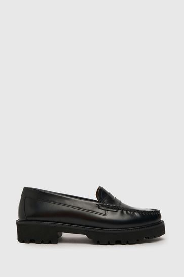 Next black loafers outlet