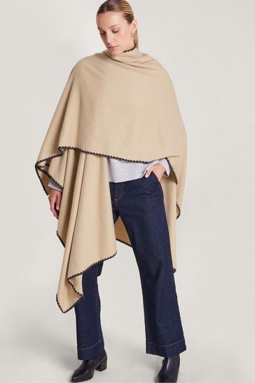 Buy Monsoon Lightweight Brown Poncho from Next Poland