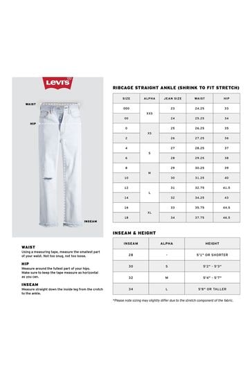Size 27 levi jeans conversion top