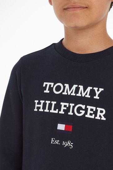 Hilfiger shop logo sweatshirt