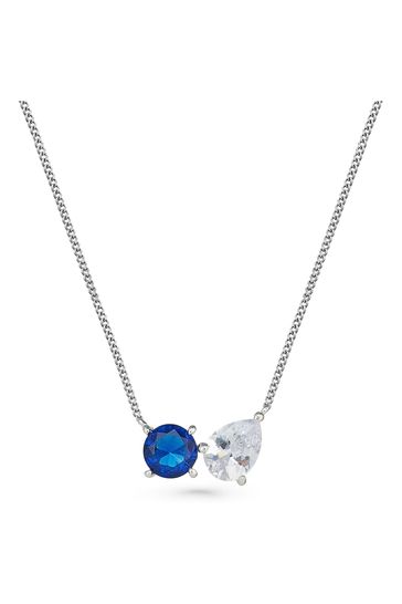 Sapphire top necklace beaverbrooks