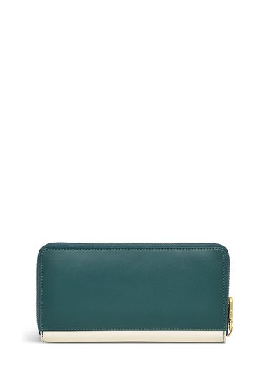 Buy Radley London Large Green Bear With Me Zip Around Matinee Purse from Next Kuwait