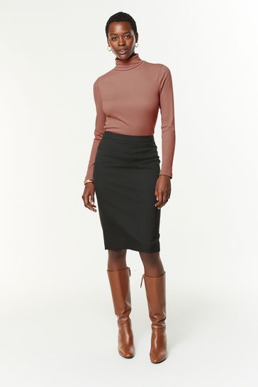 Leather pencil skirt next shop