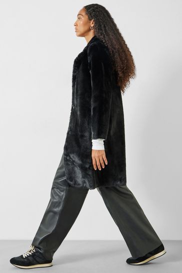 Hush faux fur coat 2025