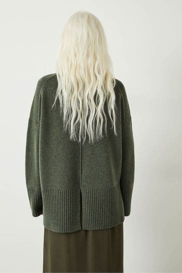 Hush green jumper on sale