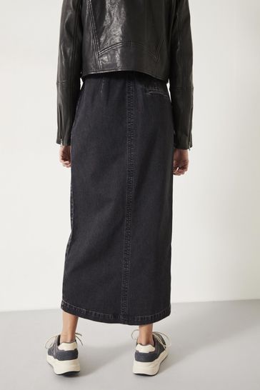 Hush black maxi skirt shop