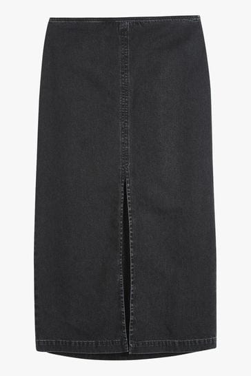 Hush denim pencil skirt deals