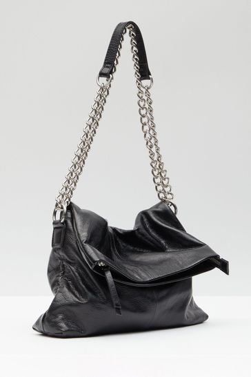 Buy Hush Black Perrie Chain Cross body Bag from Next Singapore