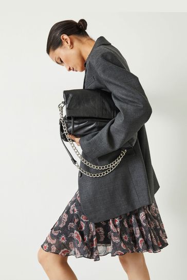Buy Hush Black Perrie Chain Cross body Bag from Next Luxembourg