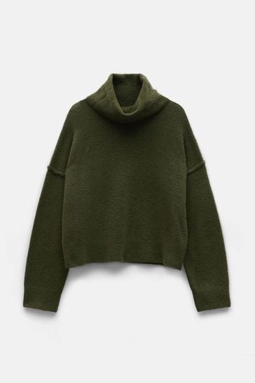 Hush top green jumper
