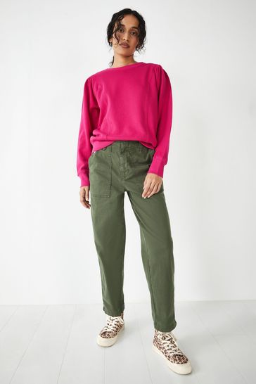 Hush puff 2025 sleeve sweatshirt