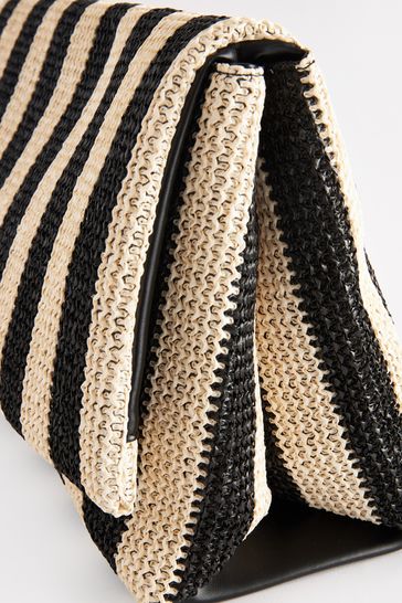 Monochrome clutch bag hot sale