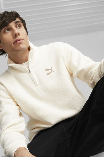 Buy Puma Classics Men s Quarter Zip Fleece Next