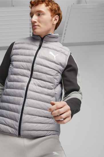 Puma Grey Mens Pack Lite Gilet