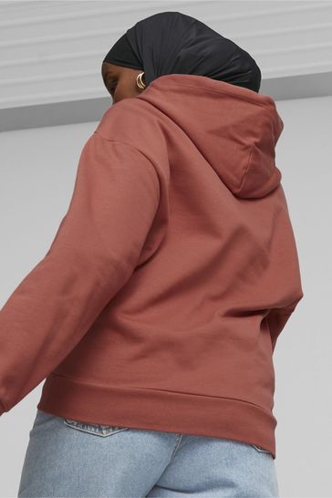 Maroon puma hoodie shop