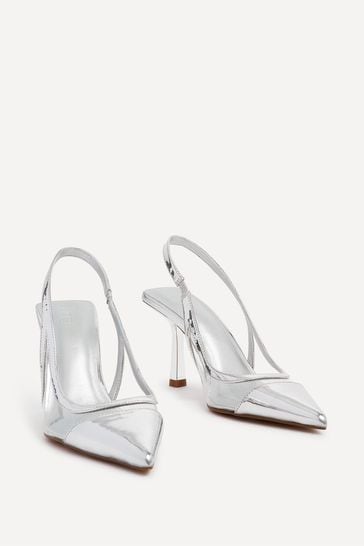 Perspex slingback outlet heels