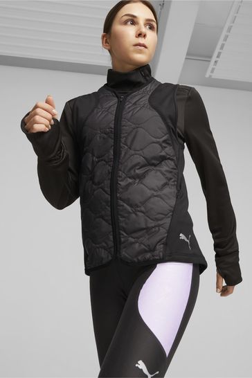 Buy Puma Black Womens Run Cloud Spun Padded Running Gilet from Next Slovenia