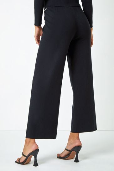 Diamante wide deals leg trousers