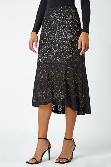 Fishtail deals lace skirt