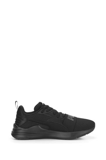 Puma Black Wired Run Pure Youth Shoes