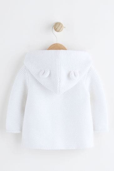 Next baby girl white cardigan cheap