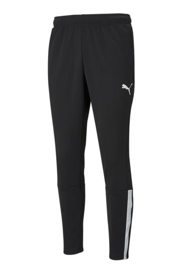 Puma football joggers in black hotsell