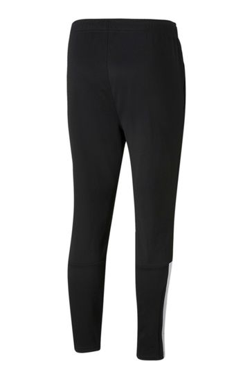 Puma football joggers in black online