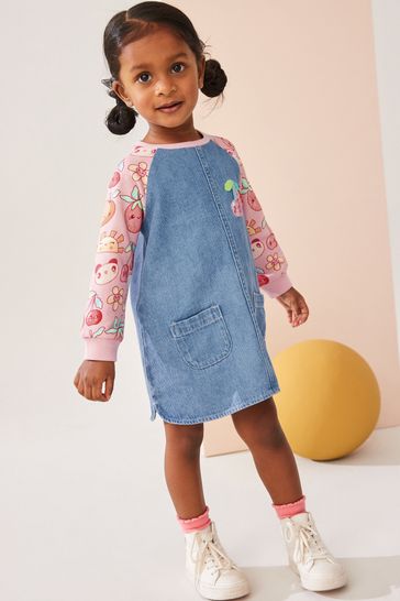 Laura ashley denim dress cheap