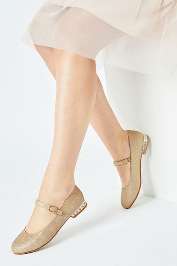 Embellished mary jane shoes online